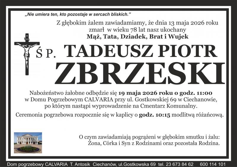 Tadeusz Piotr Zbrzeski