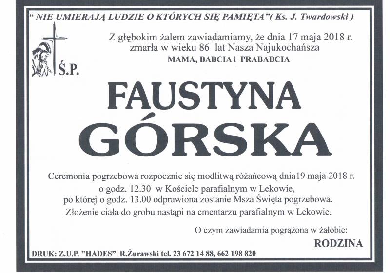 Faustyna Górska