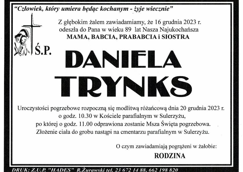 DANIELA TRYNKS