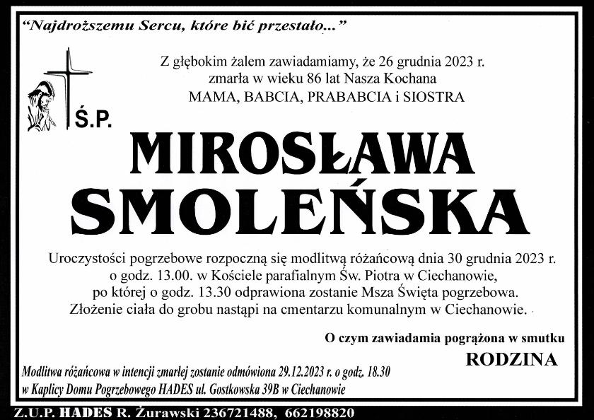 MIROSŁAWA SMOLEŃSKA