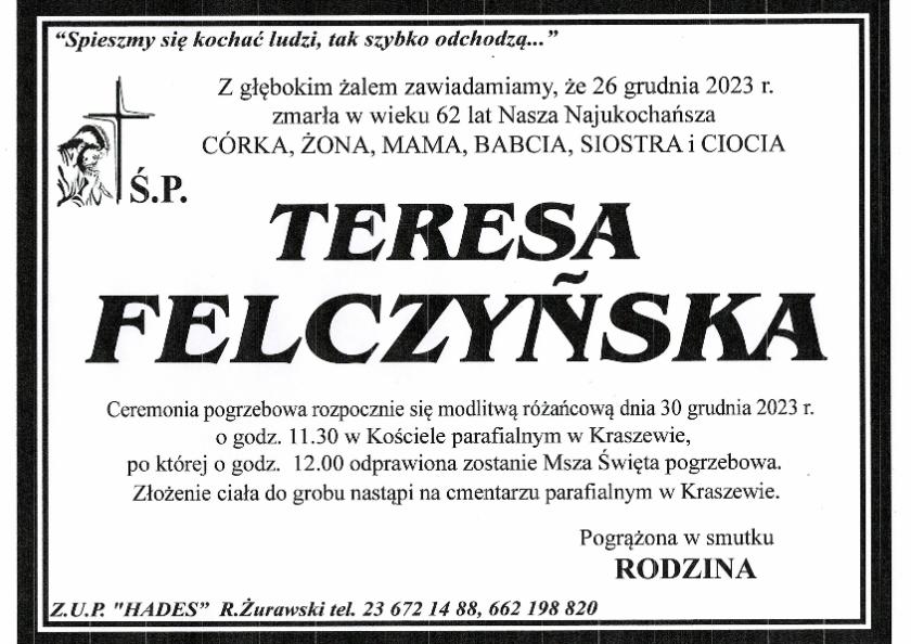 TERESA FELCZYŃSKA