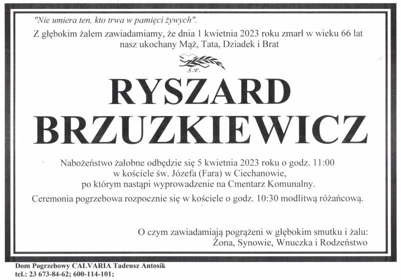 Ryszard Brzuzkiewicz