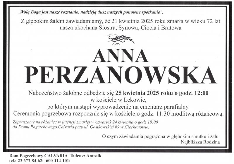 Anna Perzanowska