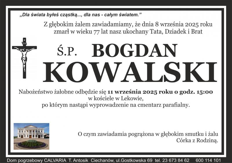 Bogdan Kowalski