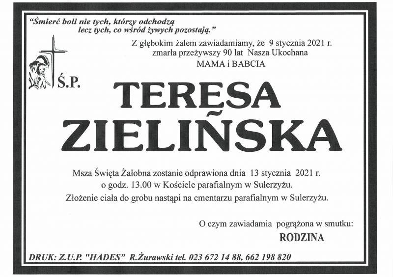 Teresa Zielińska