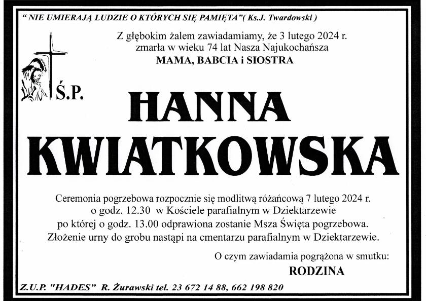 HANNA KWIATKOWSKA