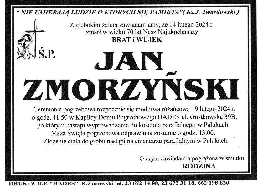 JAN ZMORZYŃSKI 