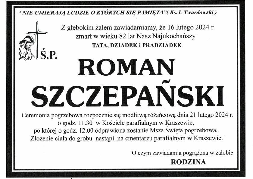 ROMAN SZCZEPAŃSKI