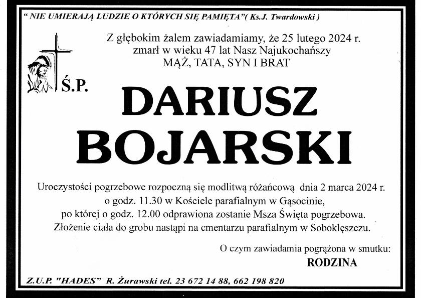 DARIUSZ BOJARSKI
