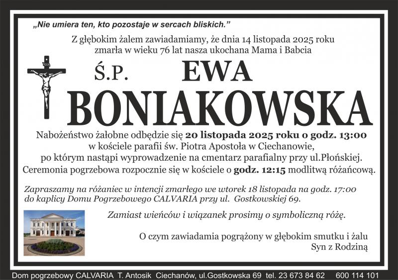 Ewa Boniakowska