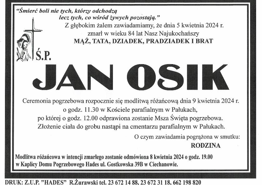 JAN OSIK