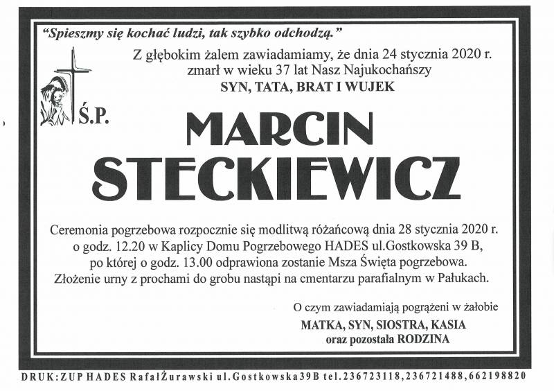 MARCIN STECKIEWICZ