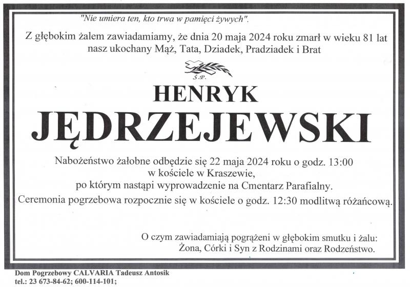 Henryk Jędrzejewski