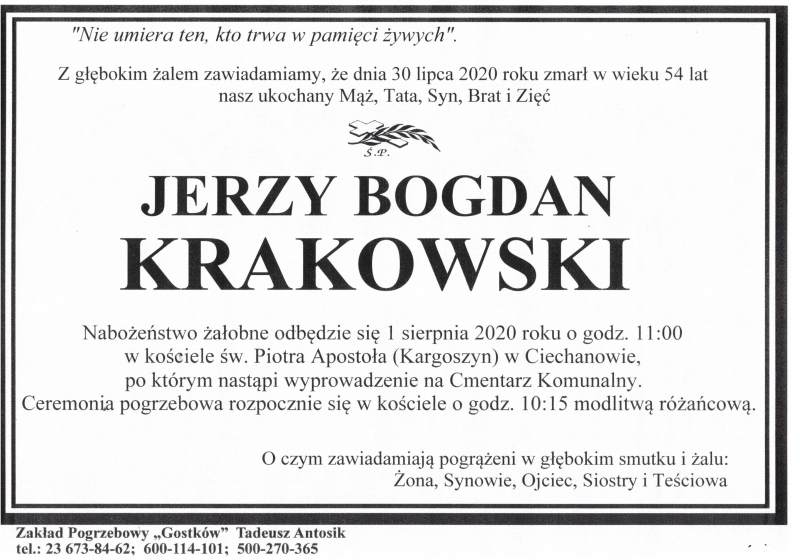 Jerzy Bogdan Krakowski
