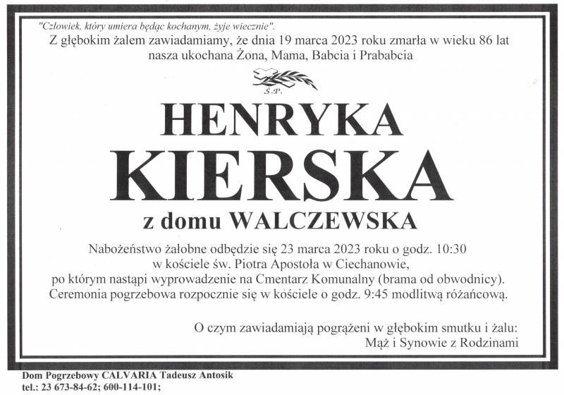 Henryka Kierska