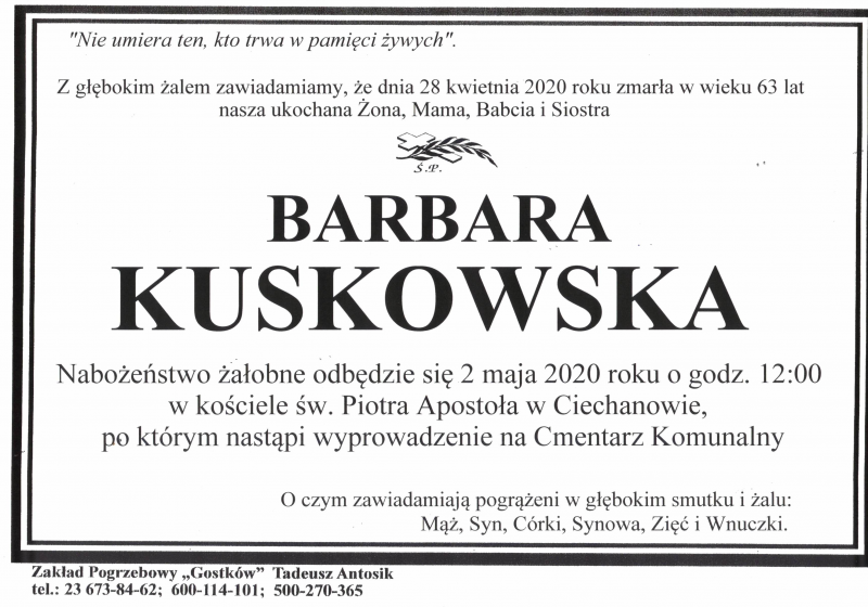 Barbara Kuskowska