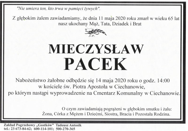 Mieczysław Pacek