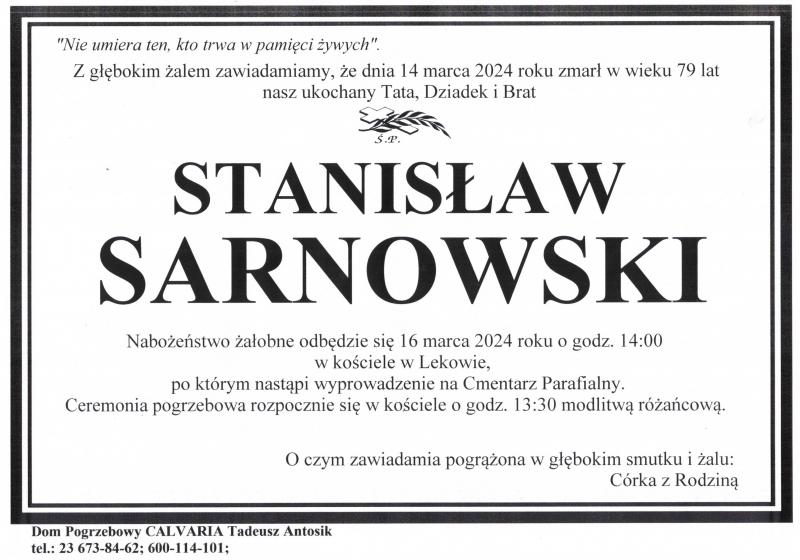 Stanisław Sarnowski