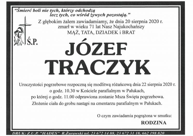 JÓZEF TRACZYK