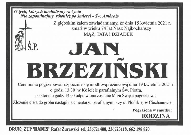 JAN BRZEZIŃSKI