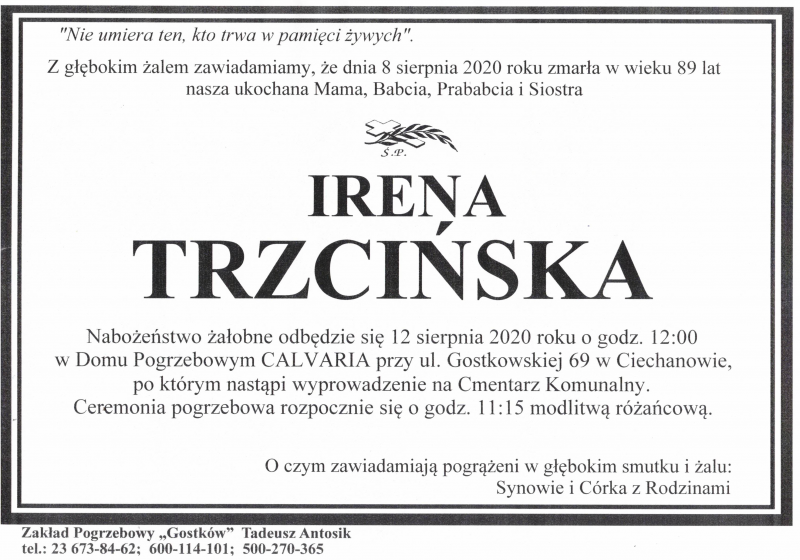 Irena Trzcińska