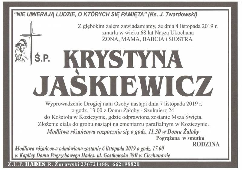 Krystyna Jaśkiewicz