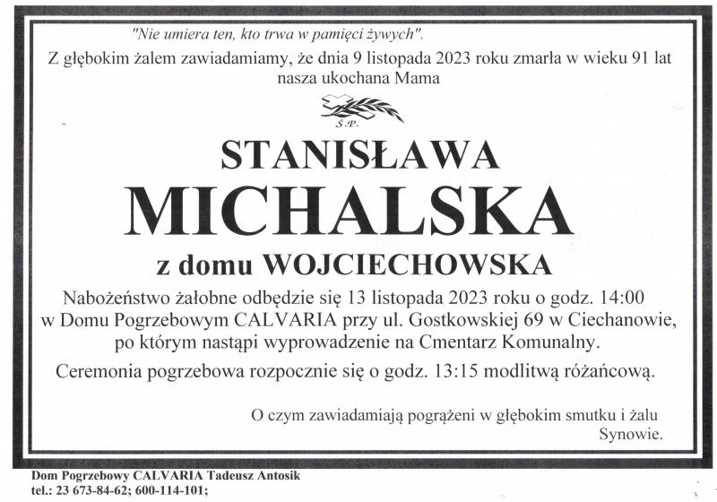 Stanisława Michalska