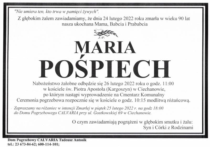 Maria Pośpiech