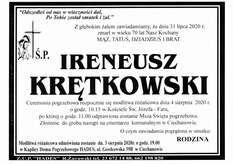 IRENEUSZ KRĘTKOWSKI