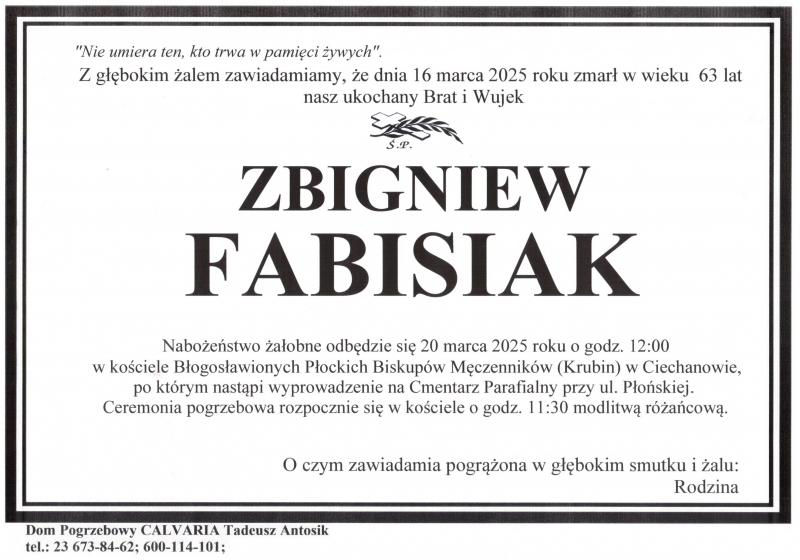 Zbigniew Fabisiak