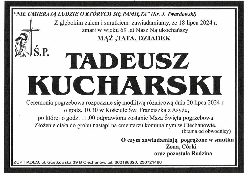 TADEUSZ KUCHARSKI