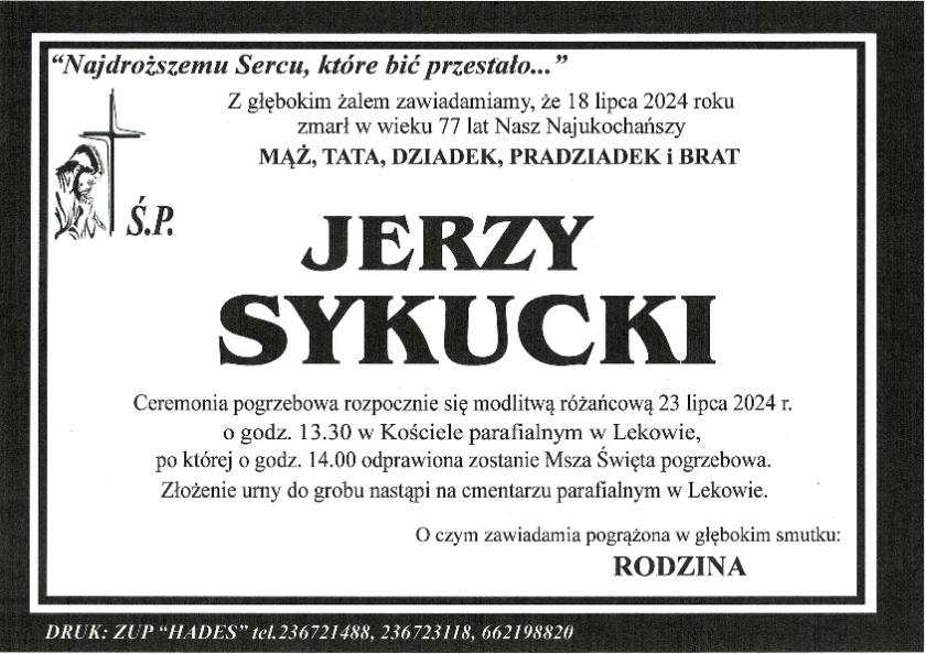 JERZY SYKUCKI