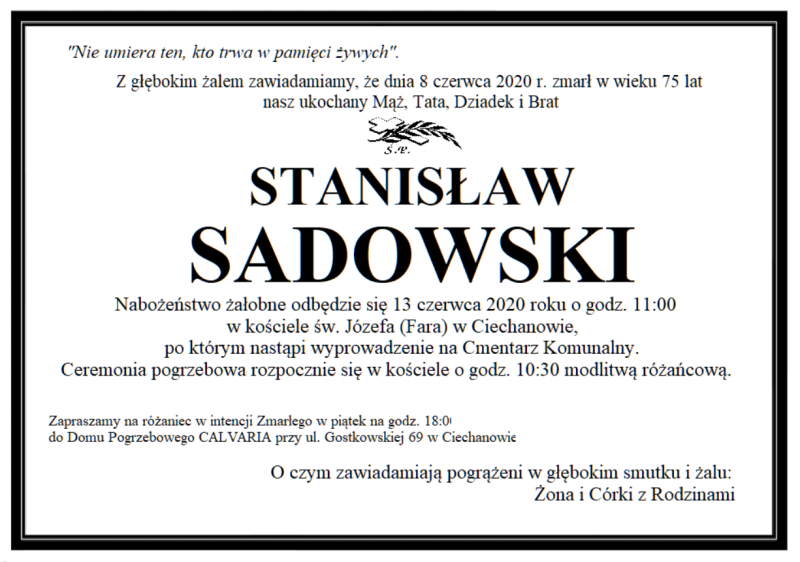 Stanisław Sadowski