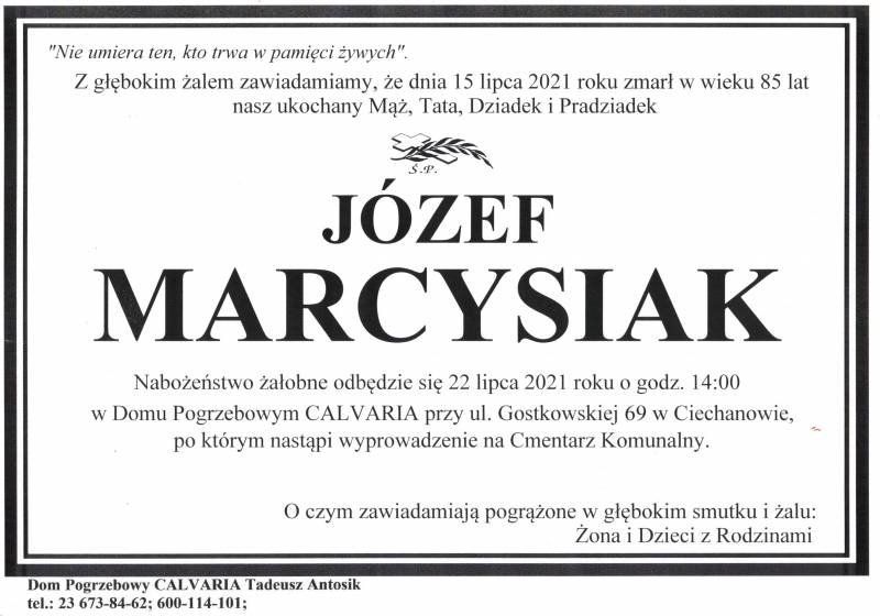 Józef Marcysiak