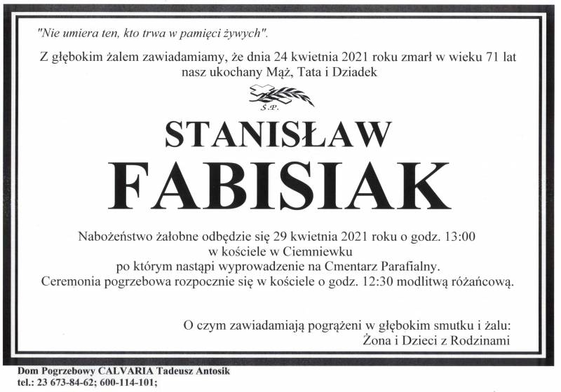 Stanisław Fabisiak