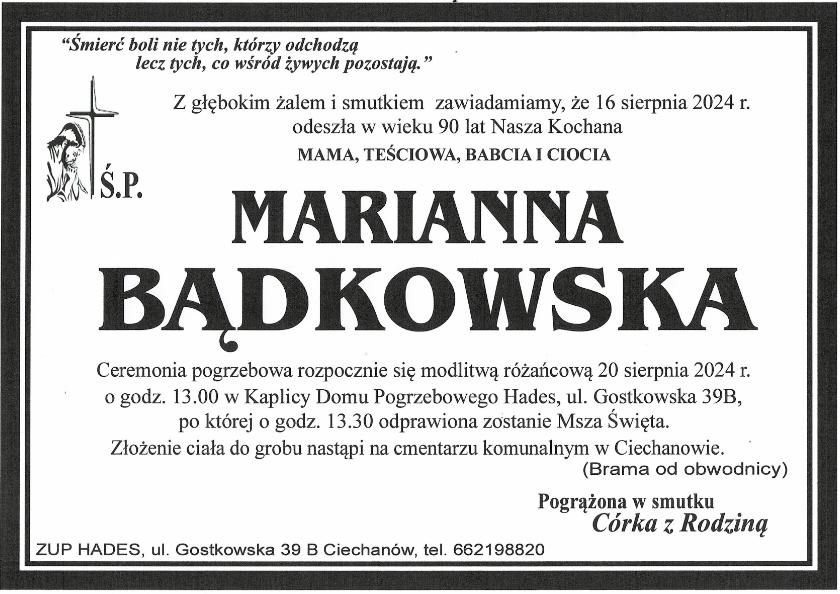 MARIANNA BĄDKOWSKA