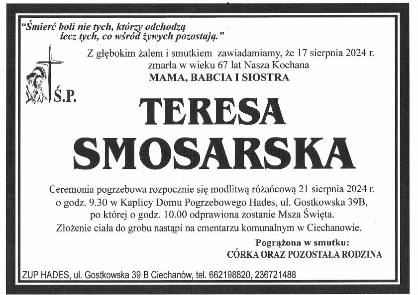 TERESA SMOSARSKA