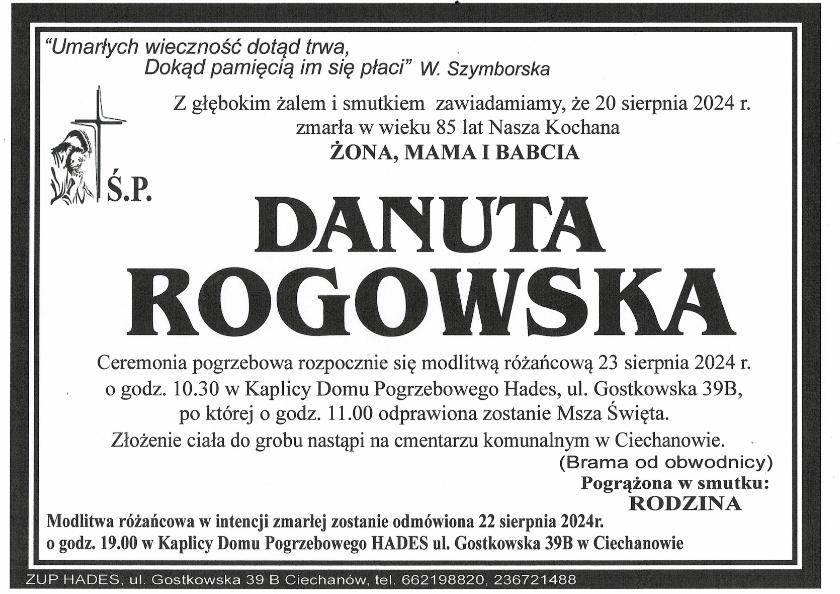 DANUTA ROGOWSKA