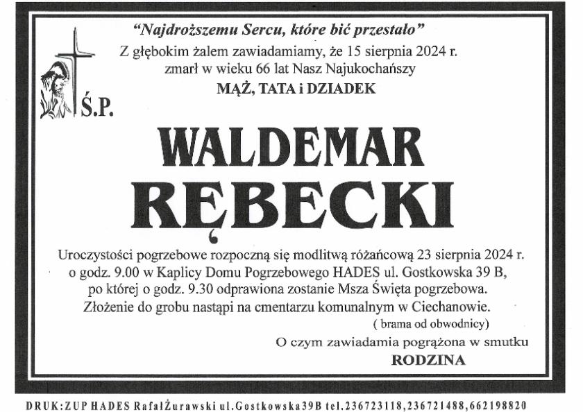 WALDEMAR RĘBECKI