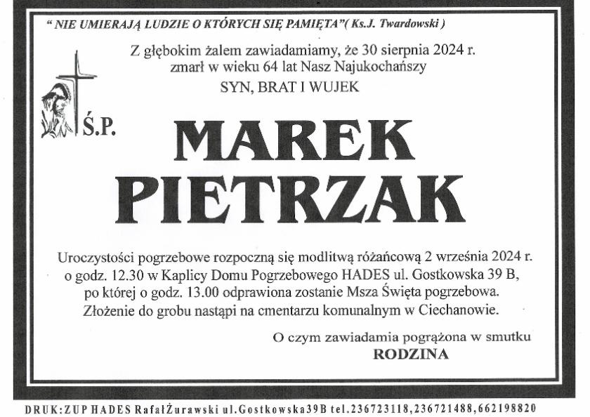 MAREK PIETRZAK