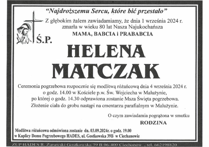 HELENA MATCZAK