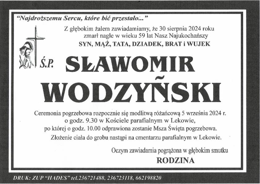 SŁAWOMIR WODZYŃSKI