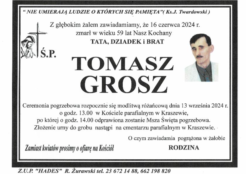 TOMASZ GROSZ