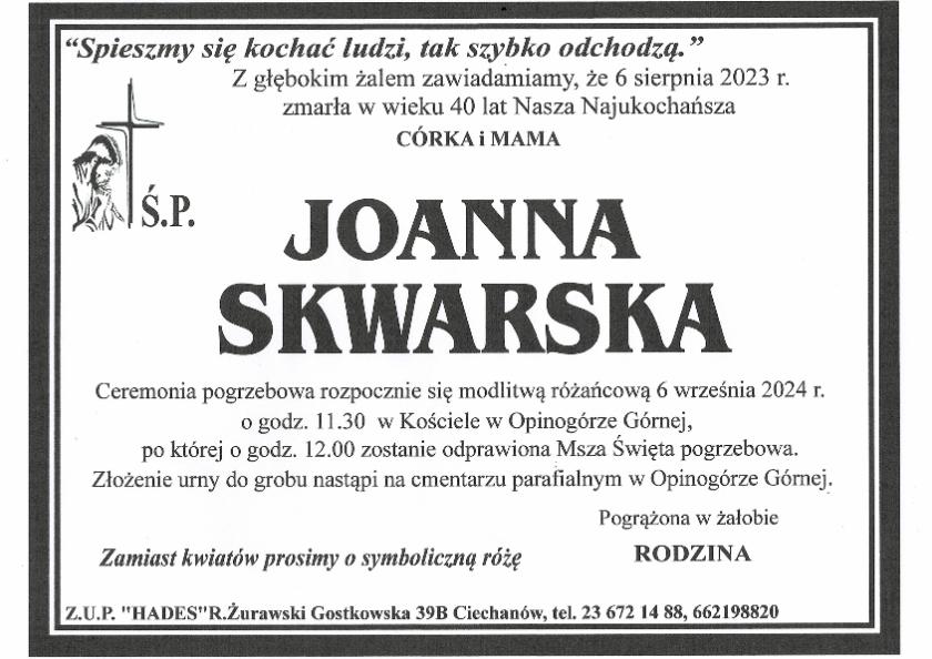 JOANNA SKWARSKA