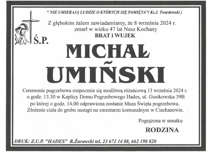 MICHAŁ UMIŃSKI