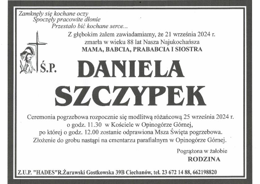 DANIELA SZCZYPEK