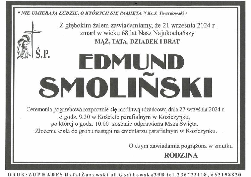 EDMUND SMOLIŃSKI 