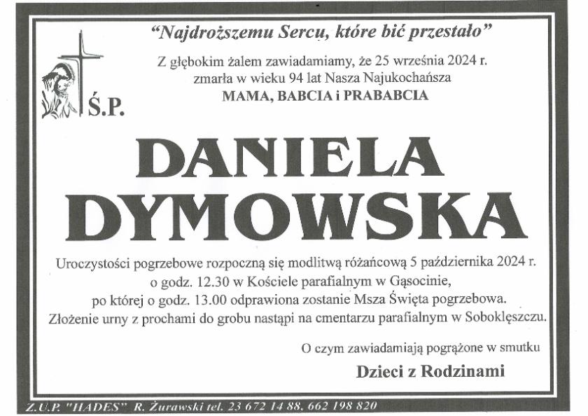 DANIELA DYMOWSKA