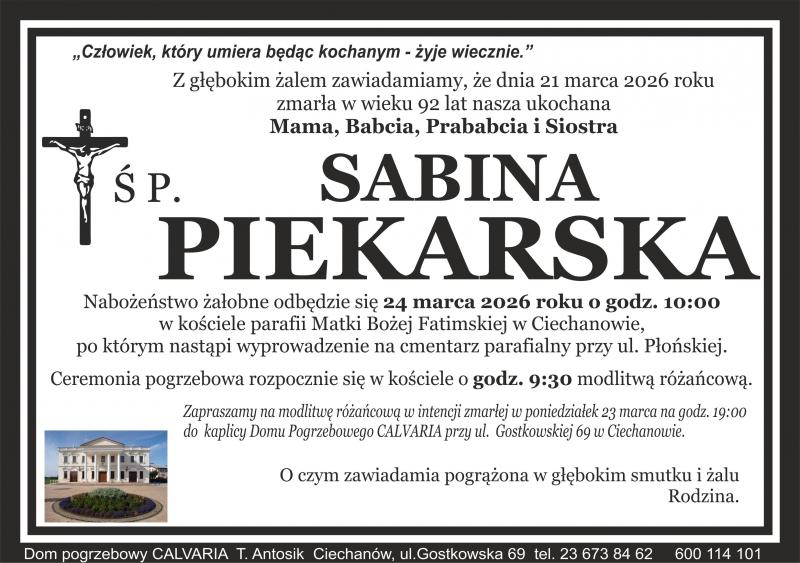 Sabina Piekarska