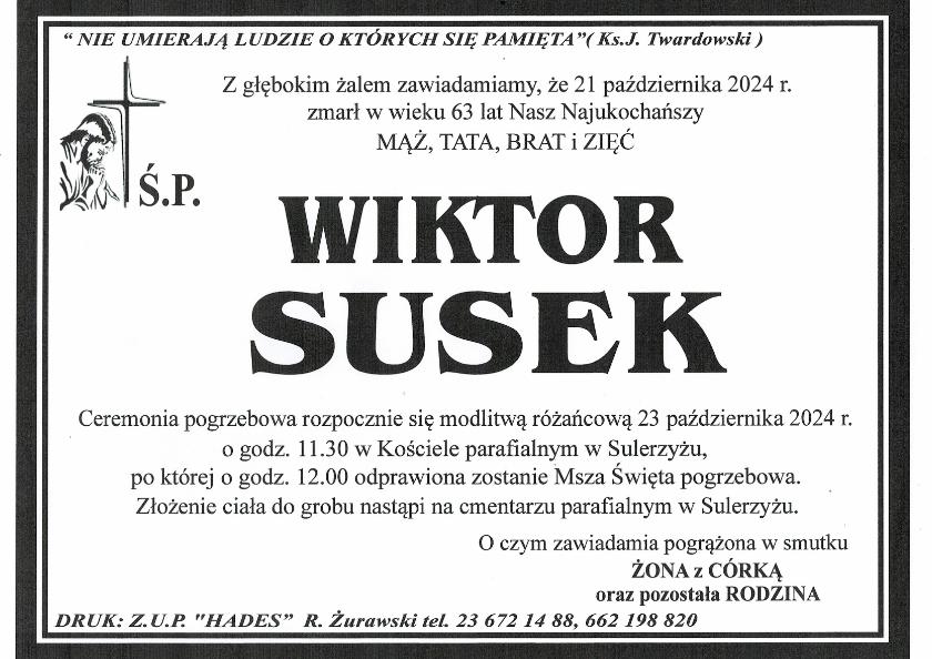 WIKTOR SUSEK